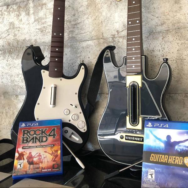 2 guitars mais 2 jogos