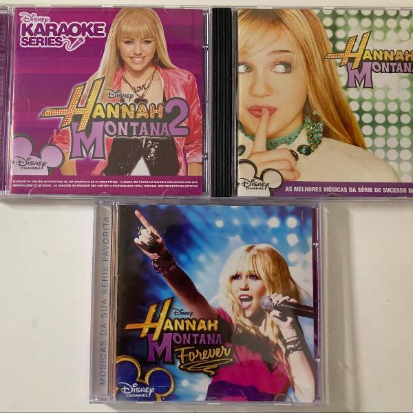 3 cds hannah montana