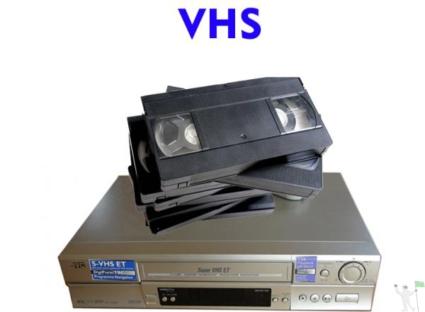 Aceito doação de VHS