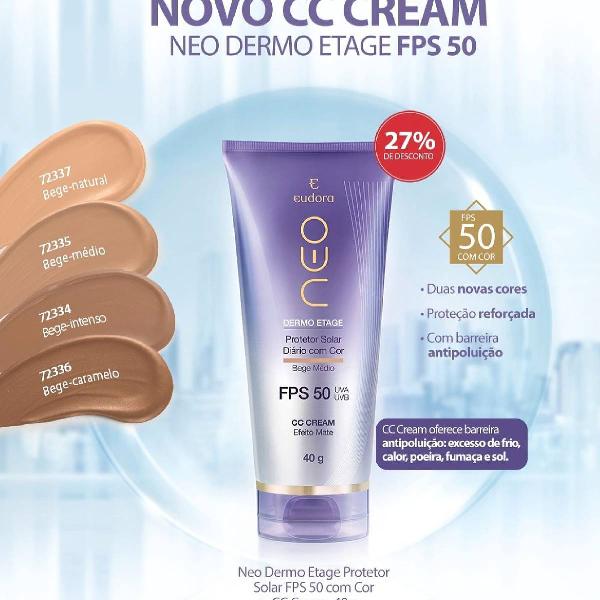 CC Cream Eudora FPS 50