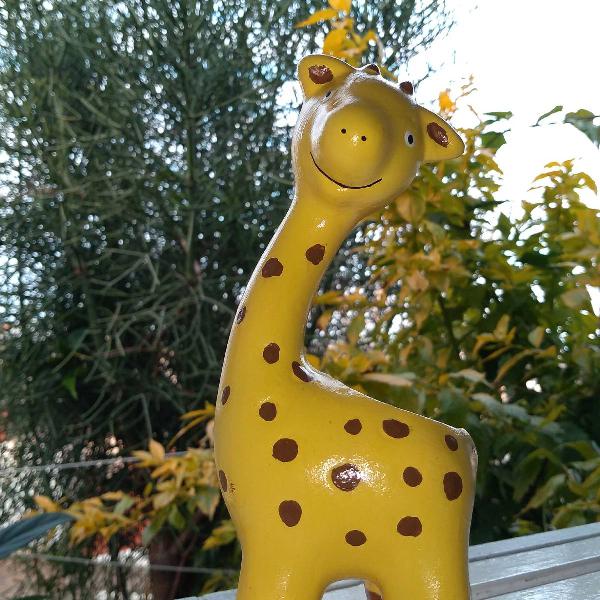 Cachepô de girafinha