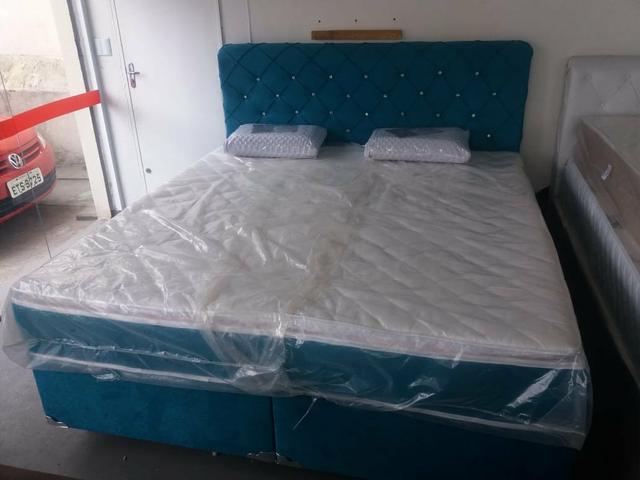 Cama king size direto de fabrica