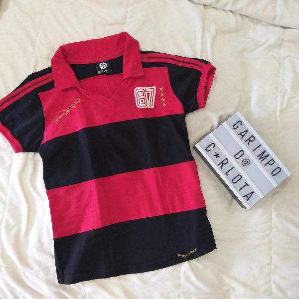 Camisa Retrô Feminina do Flamengo