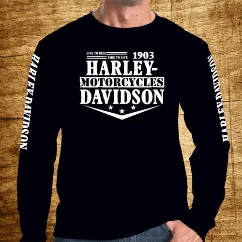 Camiseta Harley Davidson Usa - Edição Pr