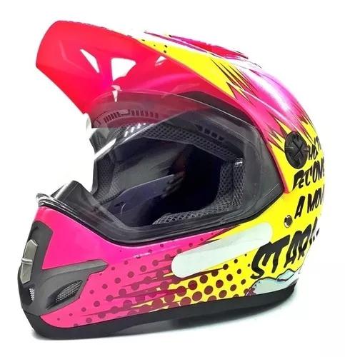 Capacete Helt Cross Vintage Unisex Tamanho 62 Promoção