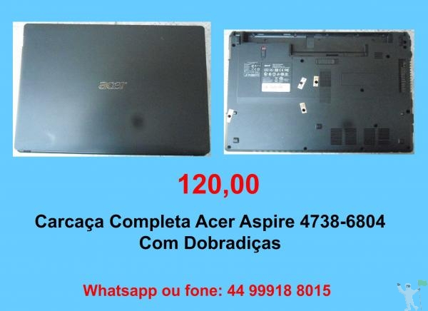 Carcaça Completa Acer e Hp