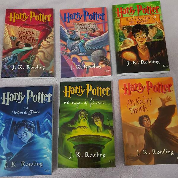 Coleção de livros Harry Potter