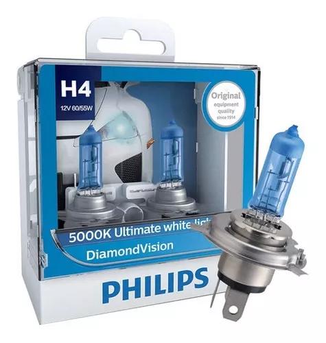 Diamond Vision Philips 5000k H4 (Garantia / Original)