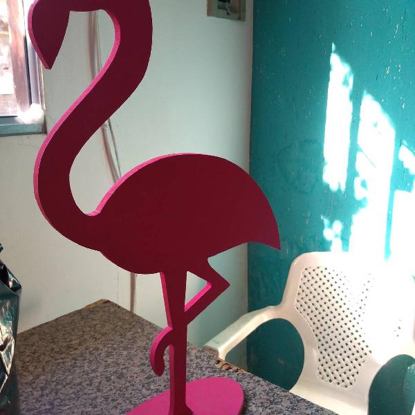 Flamingo de MDF 60cm