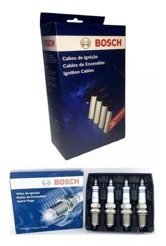 Kit Cabos E Velas Bosch Fox Gol G4 G5 Voyage 1.0 1.6 8v Flex