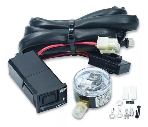 Kit Chave Comutadora Com Manometro Sgv Cn Dual Gnv Original