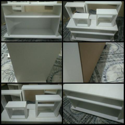 Kit Rack com Nichos 100% MDF