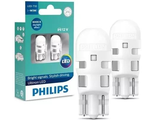 Lampada Philips Pingo Led Ultinon 6000k W5w T10 Super Branc