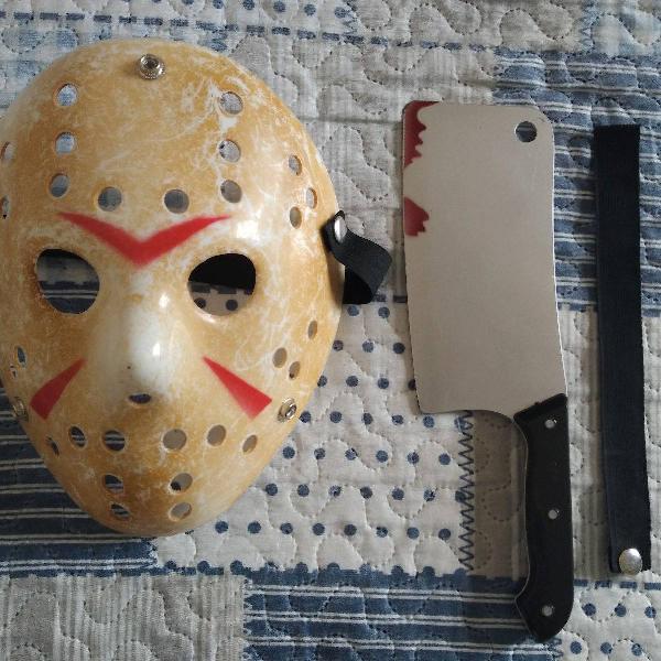 Máscara Jason + Acessório