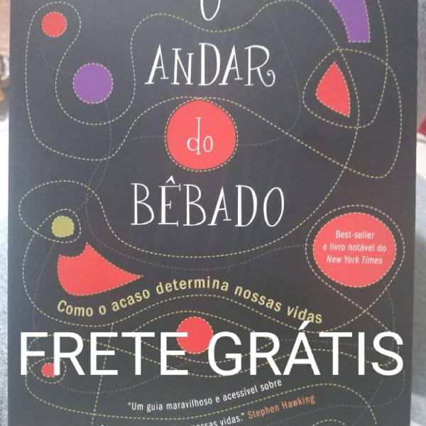 O andar do bêbado FRETE GRÁTIS (livro)