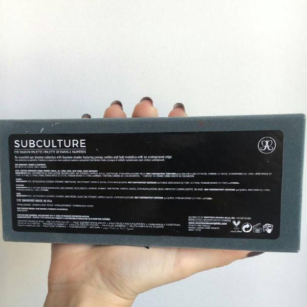 Paleta Anastasia Beverly Hills Subculture