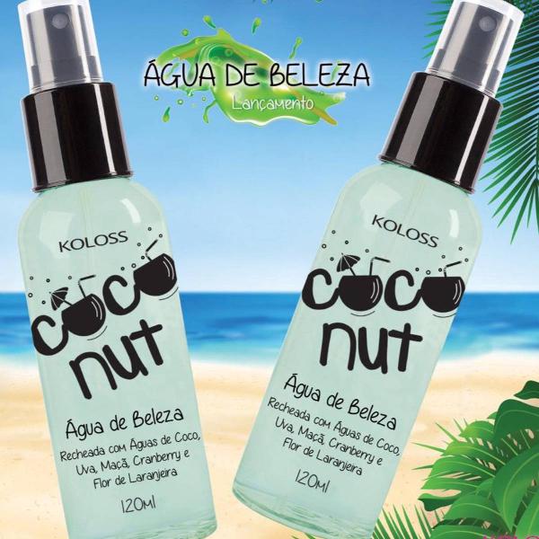 agua termal de beleza coconut