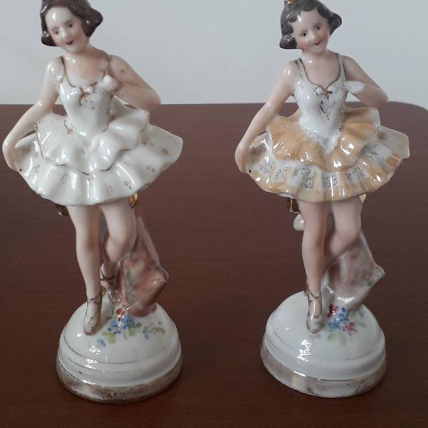 bailarinas antigas em porcelana