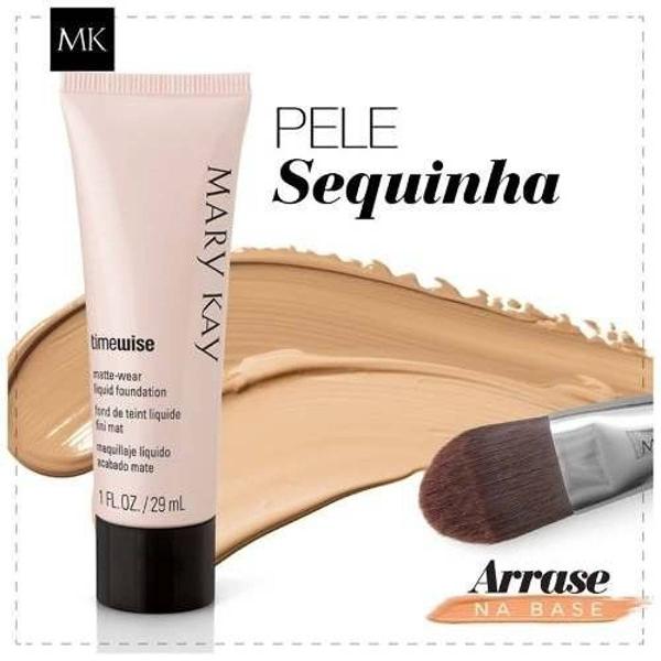 base líquida timewise acabamento matte beige 2,29 ml