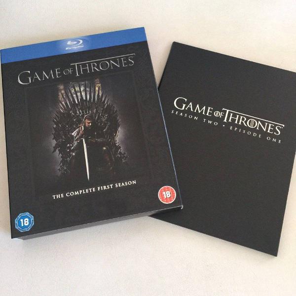 blu-ray game of thrones 1a temporada