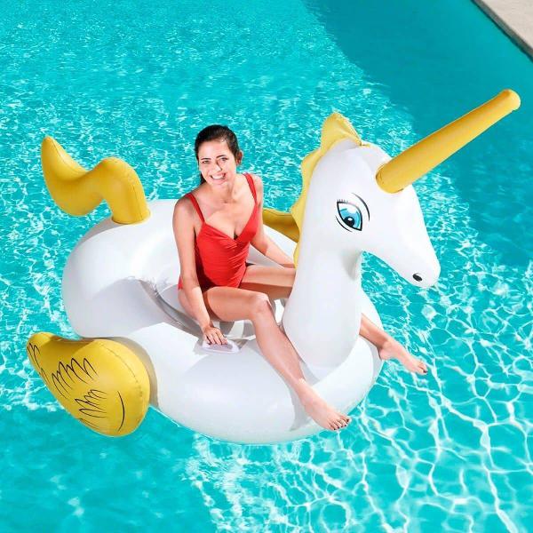 boia inflavel unicornio importada gigante adulta ,20 metros