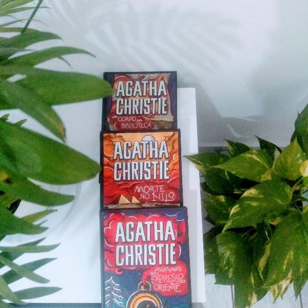 box coleção de agatha christie - luxo 1 (capa dura)