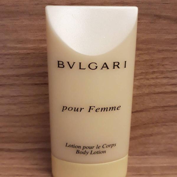 bvlgari body lotion