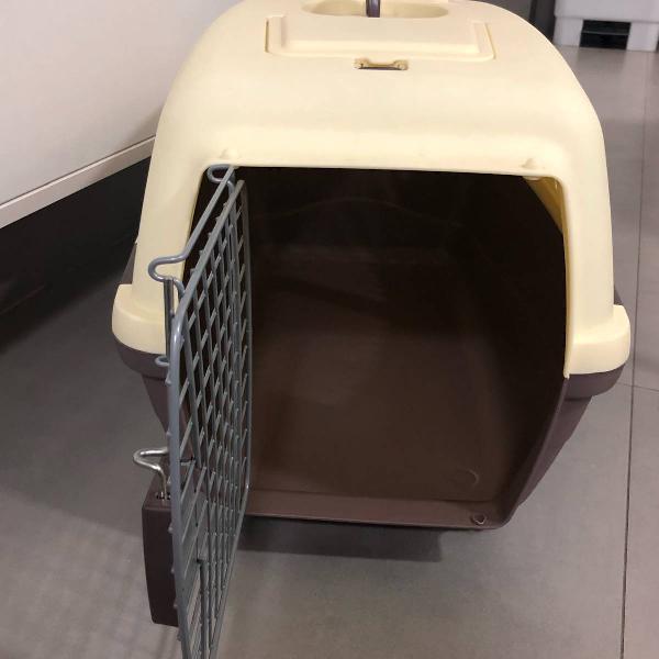 caixa de transporte para cachorro de medio porte