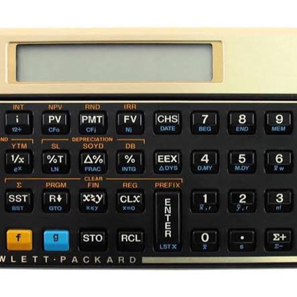 calculadora financeira hp12c Gold