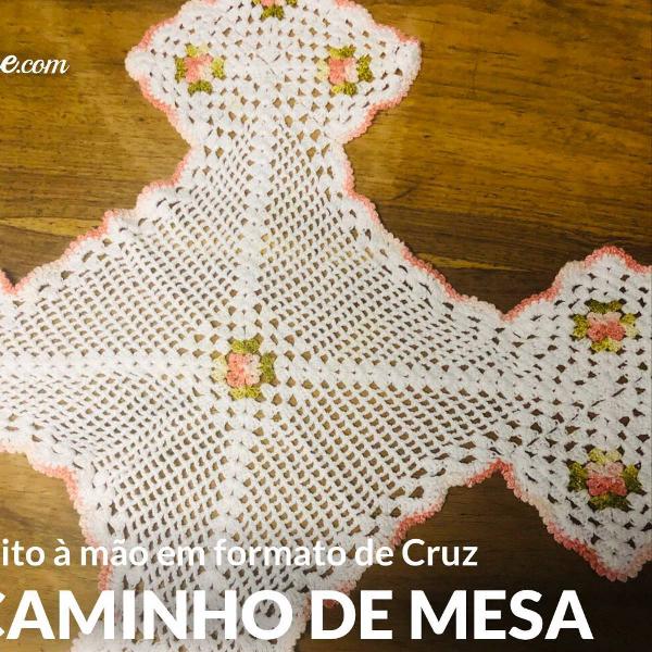 caminho de mesa de crochê