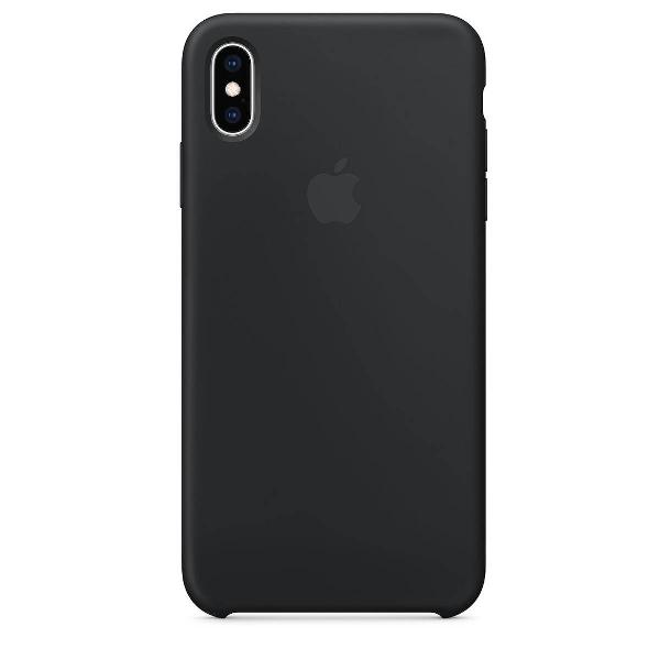 capa de silicone para iphone xs max preta