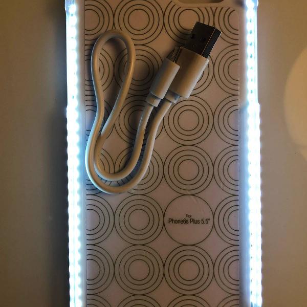 capinha led para iphone 6s