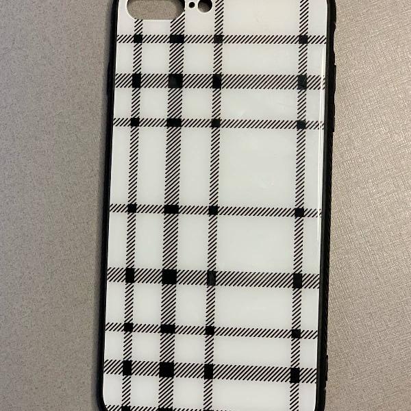 case xadrez moderno iphone 8 plus