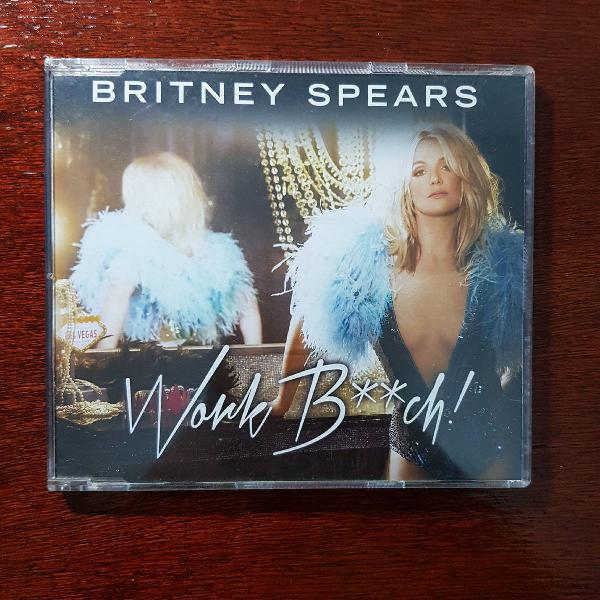 cd single Britney Spears work b**ch
