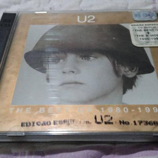 cd u2 - the best of 1980-1990 edição limitada duplo