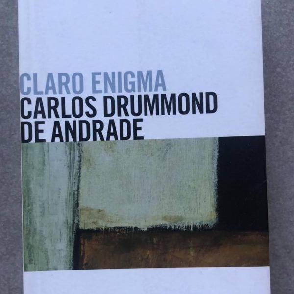 claro enigma - carlos drummond de andrade