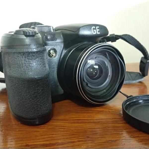 câmera digital general electric x5 14.1mp com 15x zoom