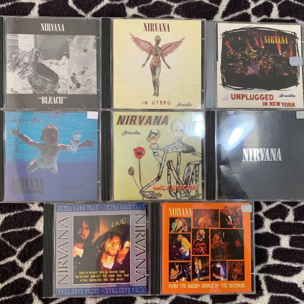 coleção cds nirvana