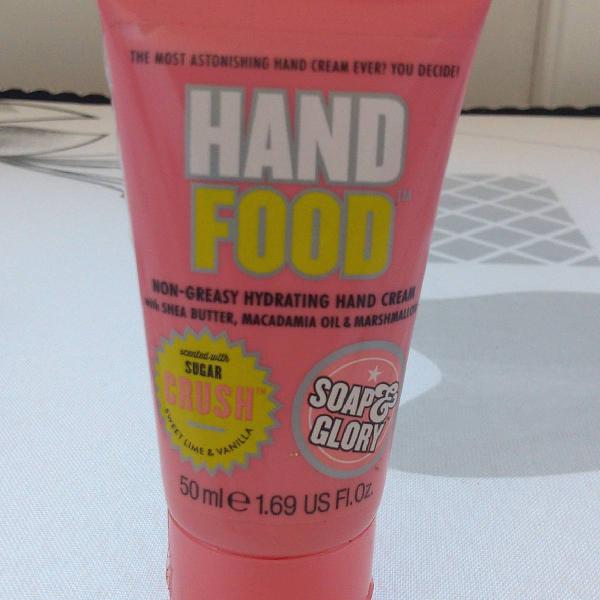 creme de mão soapandglory