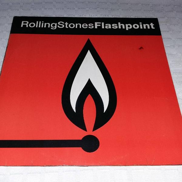 disco de vinil rolling stones - flashpoint - live - 1991 -