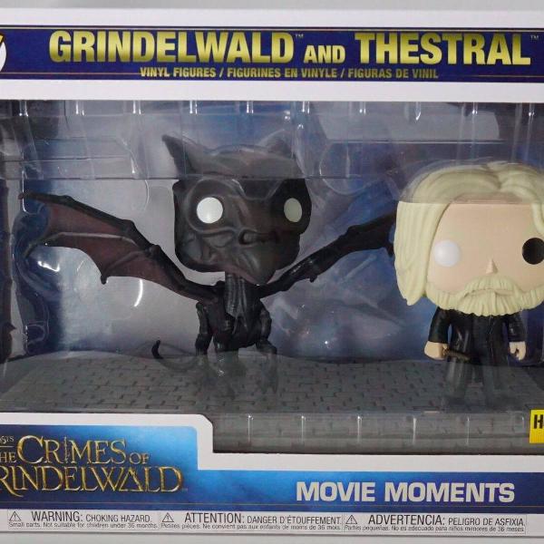 grindelwald and thestral - movie moments - funko pop!