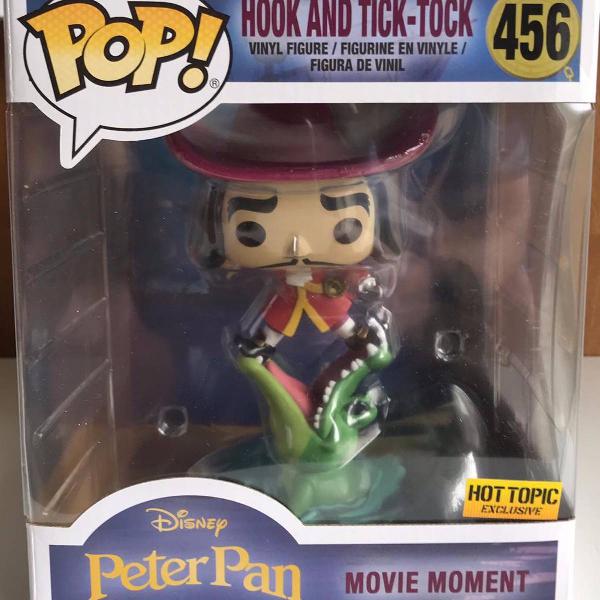 hook and tick-tock - peter pan - disney - funko pop! - #456