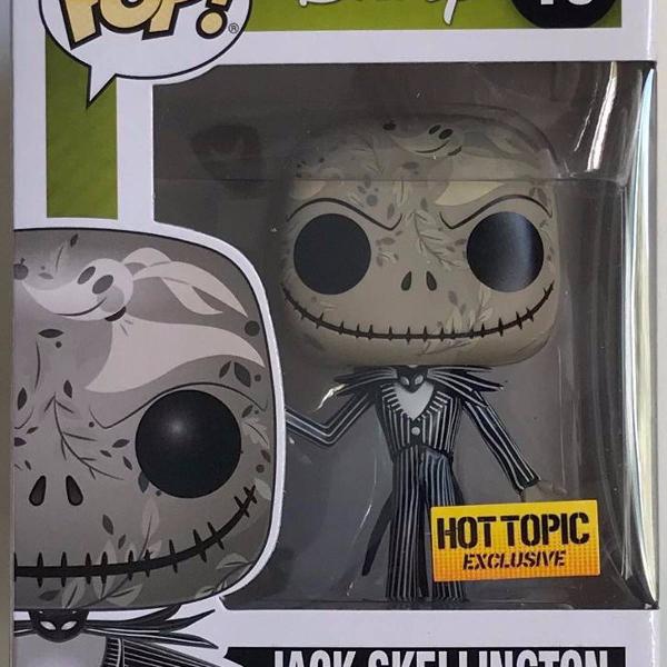 jack skellington - disney - funko pop! exclusivo hot topic