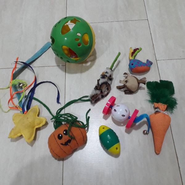 kit brinquedo de gato
