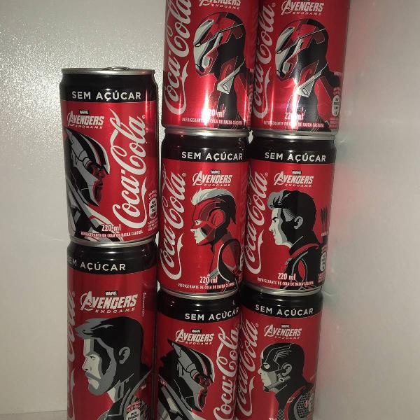 latas vingadores 220 ml e 310 ml