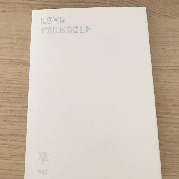 lbum de kpop- bts love yourself