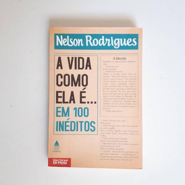 livro a vida como ela é nelson rodrigues