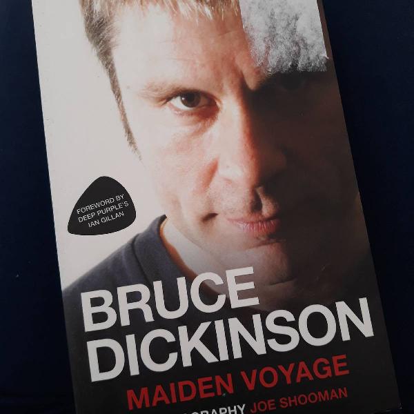 livro biografia Bruce dickinson