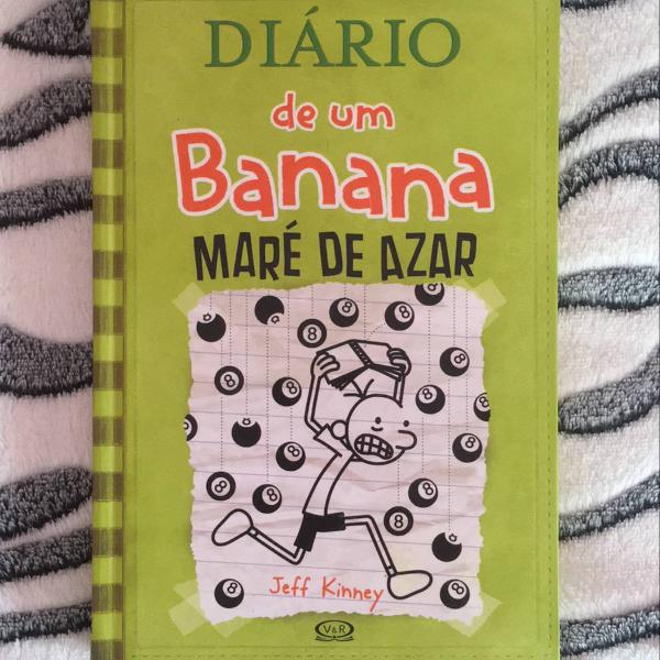 livro diário de um banana maré de azar