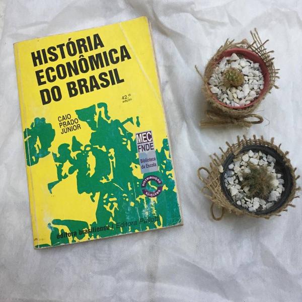 livro / história econômica do brasil, de caio prado jr.